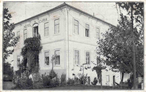 SN - Curia - Hotel da Curia - EDIO DO BAZAR DA CURIA - Dim. 14,0x9,3 cm - Circ.7-1917 - Col. A. Simes (005).