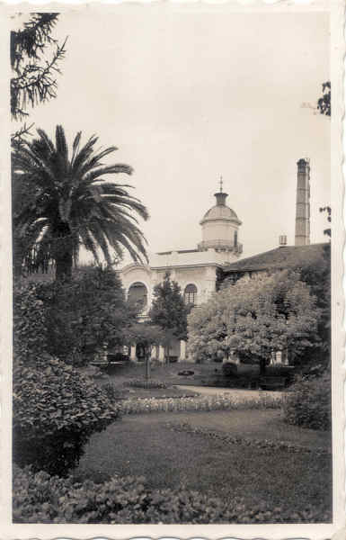 SN - CURIA - Portugal - Aspecto do Jardim e Balneario - Dim.14,0x9,0cm - Col. A. Simes (198).