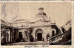 SN - Portugal. Curia. Buvette - Ed. Bazar Soares, Porto - SD - Dim.14,0x8,9 cm - Circ. 8/1936 - Col. A. Simes 