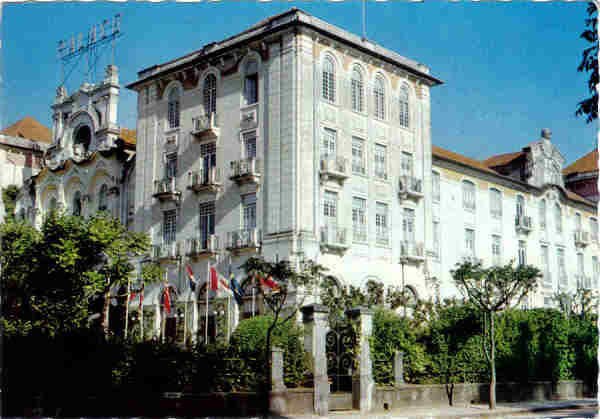 N 554 - CURIA - Palace Hotel - Ed. Portugal Turstico - 14,8x10,3 cm. - Circ. 8/1973 - Col. A. Simes 1087.