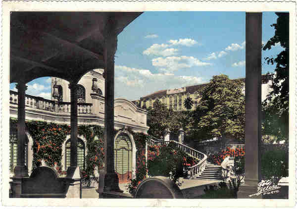 SN - CURIA Vista do Grande Hotel - Edio do Grande Bazar de Arte Regional-E.F.N.-Dim. 15.1x10,5 cm-Circ. em_1960.Col. A.SIMOES (234-2)(Foto_Cor).