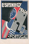 SN - Portugal. Espinho. - Editor no indicado - Postal publicitrio (1920) - Dim. 14x9 cm - Col. M. Chaby.