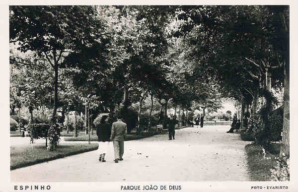 SN - Portugal. Espinho - Parque Joo de Deus - Editor Foto Evaristo (1955) - Dim. 9x14  cm - Col. Miguel Chaby