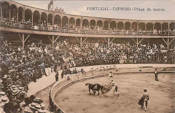 sn - Portugal. Espinho - Praa de Touros - Editor Casa Primorosa, Espinho - SD - Dim. 14x9 cm - Col. Miguel Chaby