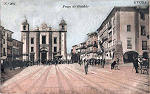N 205 - Praa do Giraldo - Edio Alberto Malva, Rua de S. Julio, 41, Lisboa - Usado em 1910 - Dim. 139x88 mm - Col. A. Monge da Silva (cerca de 1909)