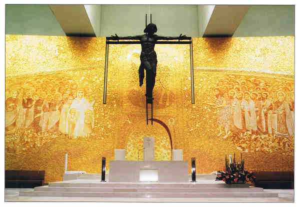 N. 636 - FTIMA-Portugal - Igreja da Santssima Trindade - Ed. Misses Consolata - S/D - Dim: 15x105 cm - Col. Manuel e Ftima Bia (2008).