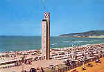 N 6 - FIGUEIRA DA FOZ. Praia de Banhos - Editor Comisso Municipal deTurismo da Fig da Foz - SD - Circulado em 1963 - Dim. 14,9x10,4 cm - Col. A. Monge da Silva
