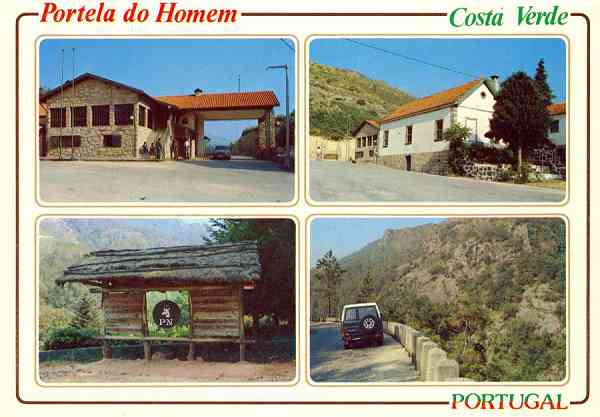 N. 236 - PORTELA DO HOMEM Gers Costa Verde PORTUGAL - Edio Francisco Ms, Ld 4931155 Amadora - S/D - Dimenses: 14,9x10,5 cm. - Col. Manuel Bia.