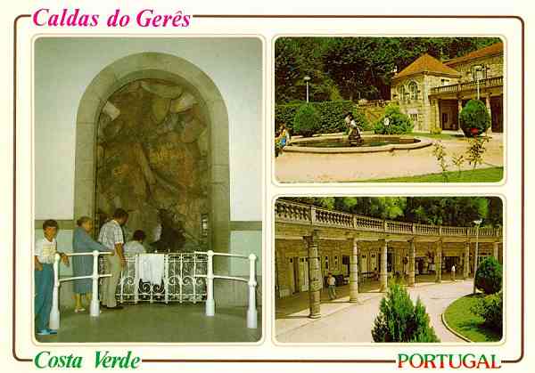 N. 241 - CALDAS DO GERS Costa Verde PORTUGAL - Edio Francisco Ms, Ld 4931155 Amadora - S/D - Dimenses: 14,9x10,5 cm. - Col. Manuel Bia.