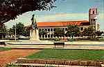 N. 136 - Monumento a Diogo Co e Edifcio das Alfndegas (Bissau) - Edio Foto Serra, C. P. 239 - Bissau - Dimenses: 14x8,9 cm. - Col. Manuel Bia (1965).