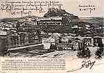 N. 7 - PORTUGAL-LEIRIA-7 Vista parcial tirada do Liz- Editor:_Union Postale Universelle - Dimenses: 14x9 cm. - (Circulado em 8/11/1904) - Col. R. Gaspar.