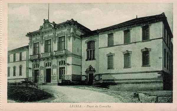 S/N - LEIRIA-Portugal Paos do Concelho - Sem indicao do editor - Dimenses: 14x9 cm. Col. R. Gaspar.