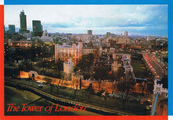 N. A29 - LONDON - The Tower of LONDON - Ed. Thomas & Benacci Ltd.-LONDON - Tel.(01)4032835 Printed in Italy RIALTO - SD - Dim. 14,8x10,4 cm - Col. Manuel Bia (1986)