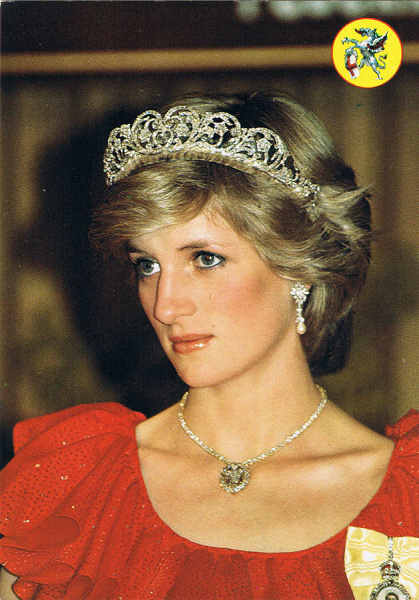 Lo57 - LONDON - H.R.H. Princess of Wales Lady Diana - Ed. Thomas & Benacci Lda. - LONDON Tel.(01)4032835 Photographer: Tim Graham RIALTO Printed in Italy - SD - Dim. 10,4x14,8 cm - Col. Manuel Bia (1986)