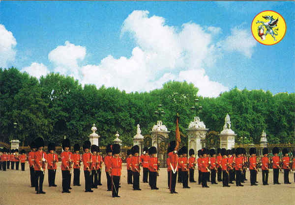Lo60 - LONDON - Changing of the Guard. - Ed. Thomas & Benacci Lda. - LONDON Tel.(01)4032835 RIALTO Printed in Italy - SD - Dim. 14,8x10,3 cm - Col. Manuel Bia (1986)