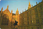 L09 - LONDON. The Houses of Parliament - Ed. Nutshell Cards Ltd 01-8714202 Printed in England Photography by Dick Scoones - SD - Dim. 15x10,2 cm - Col. Manuel Bia (1986)