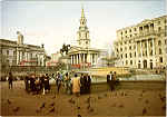 L28 - LONDON: Trafalgar Square - Ed. Nutshell Cards Ltd 01- 8714202 Printed in England Photography by Dick Scoones - SD - Dim. 15x10,2 cm - Col. Manuel Bia (1986)