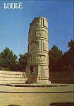 N 793 - LOULE. Monumento a Duarte Pacheco - Edio Francisco Mas, Lda - Dim. 15x10,5  cm - Col. Amlcar Monge da Silva