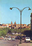 N 1013 - Madrid. Vista da Estrada de S. Jernimo - Edio Fotocolor Jos L. Gallegos, Malasaa - Dim. ??x?? cm - Circulado em 1967 - Col. Amlcar Monge da Silva
