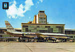 N 110 - MADRID. Aeropuerto de Barajas - Ed. DOMINGUEZ - MADRID. POSTALES ESCUDO DE ORO Ediciones FISA - Piqu,4 - Barcelona Impreso en Espaa - SD - Dim. 14,9x10,4 cm - Col. Manuel Bia(1971)