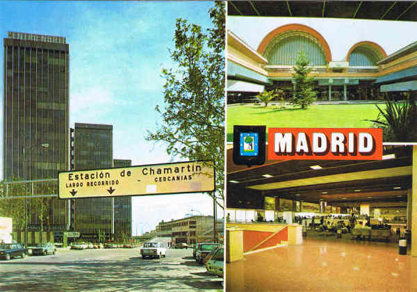 N  123 - MADRID. Diversos aspectos - Ed. DOMINGUEZ - MADRID. POSTALES ESCUDO DE ORO FISA I.G. - Palaudarias,26 - Barcelona - Printed in Spain - SD - Dim. 14,8x10,3 cm - Col. Manuel Bia (1984)