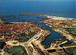 N 22 - MATOSINHOS e o seu porto, vista area - Edies Neves Silva - SD - Dim. 147x106 mm - Col. Graa Maia