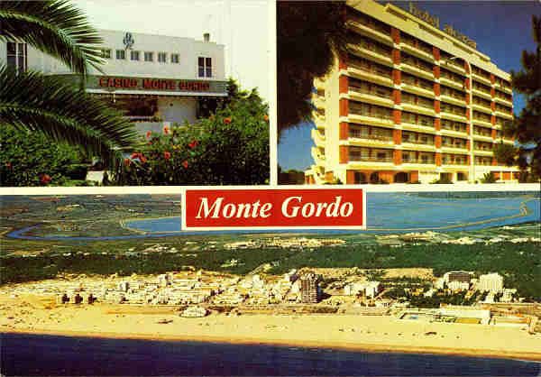 N. 1345 - Monte Gordo Algarve - Edio FOTO-VISTA, Ld Apartado 1. 8401 Lagoa Codex, Algarve Tel. (082) 57385 - S/D - Dimenses: 14,8x10,2 cm. - Col. HJCO (1976)