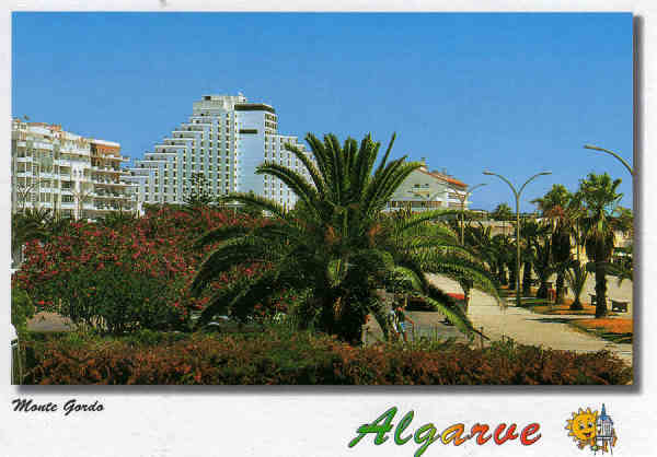 N. 6712 - MONTE GORDO Algarve - Ed. Artes Grficas - SD - Dim. 15x10,5cm. - Col. Mario Silva.