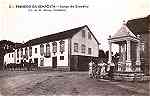 N. 3 - PINHEIRO DA BEMPOSTA-Largo do Cruzeiro (Cl. de M. Abreu, Coimbra) - Edio de Baltar Martins - S/D - Dimenses: 14x9 cm. - Col. Carneiro da Silva (Circulado em 24/12/1933)