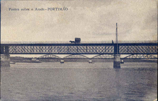 SN - PORTIMO. Ponte sobre o Arade - Edio Pacheco, Seita & Cia, Lda, Portimao - SD - Dim. 14x9 cm - Col A Monge da Silva (cerca de 1920)