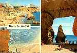 N. 095 - ALGARVE-PORTUGAL Praia da Rocha, Algarve - Edio F. J. & VAHRMEYER, Apartado 97, PORTIMO - S/D - Dimenses: 14,7x10,3 cm. - Col. HJCO (Circulado em 1970)