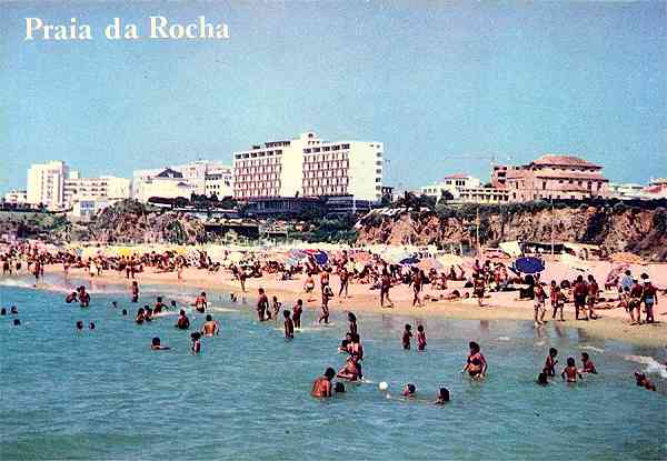 N. 259 - Praia da Rocha-Portimo-Algarve-Portugal - Edio Francisco Mas, Lda -  S/D - Dimenses: 14,7x10 cm. - Col. Graa Maia
