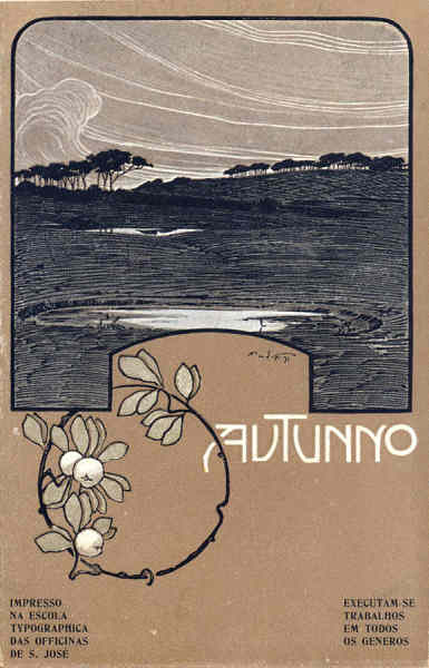 SN - Escola Typographica das Oficinas de So Jos (Autuno) - Edio da Mesma, Lisboa - Dim. 13,9x8,8 cm - Col. A. Monge da Silva (c. 1910)