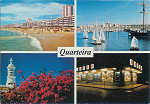 N 1959 - Vistas de Quarteira - Foto Vista - SD - Circulado em 1984 - Dim. 14,7x10,2 cm - Col. M. Soares Lopes.