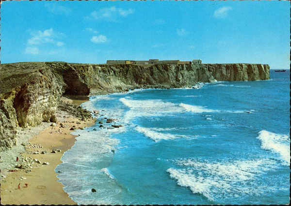 N. 755/95 - ALGARVE Sagres Praia do Tonel e Promontrio - Edio Portugal Turstico - S/D - Dimenses: 14,5x10,2 cm. - Col. Graa Maia