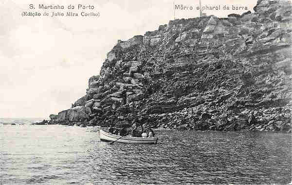 S/N - Portugal - S.M.Porto - Mrro e Pharol da Barra - Editor Jlio Mira Coelho - Circulado em 1910 - Dimenses: 13,9x8,9 cm. - Col. Miguel Chaby.