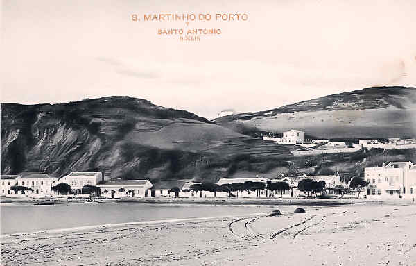 N 7 - Portugal - S. Martinho Porto. Santo Antnio - Editor Paulo E Guedes - Dim. 90x14 cm. (1902) - Col. M. Chaby