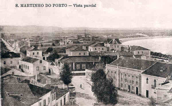 SN - Portugal. S. Martinho Porto. Vista Parcial - Editor Alberto Malva (1920) - Dim.9x14 cm. - Col. M. Chaby