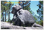 SEV-0012 - SERRA DA ESTRELA (PARQUE NATURAL) Beira Alta PORTUGAL Pedra do Urso. Covilh - Ed. GRAFIPOST - Editores e Artes Grficas,Lda - TEL. 214342080 FILIAL-LOUL - 2006 - Dim. 15x10,5 cm - Col. Manuel Bia (2010)