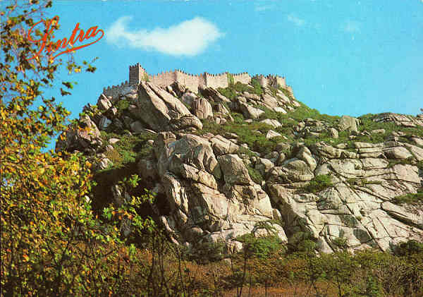 N. 608 - SINTRA (Portugal) Castelo dos Mouros - Edio Dlia - S/D - Dimenses: 15x10,5 cm. - Col. Manuel Bia.