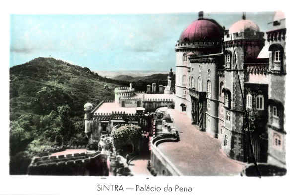 SN - SINTRA. Palcio da Pena - Editor no indicado - SD - Dim. 9,2x6 cm - Col. A. Monge da Silva (cerca de 1960)