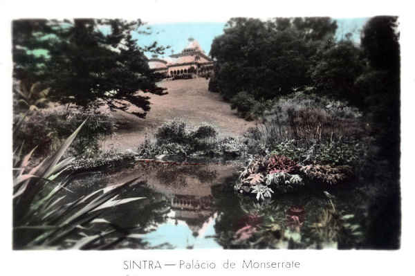 SN - SINTRA. Palcio de Monserrate - Editor no indicado - SD - Dim. 9,2x6 cm - Col. A. Monge da Silva (cerca de 1960)