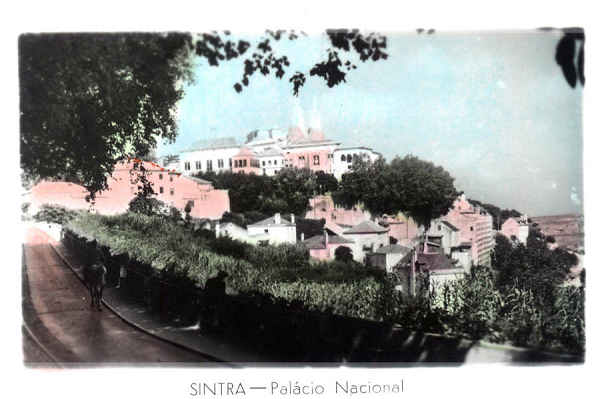 SN - SINTRA. Palcio Nacional - Editor no indicado - SD - Dim. 9,2x6 cm - Col. A. Monge da Silva (cerca de 1960)