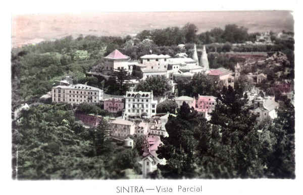SN - SINTRA. Vista parcial - Editor no indicado - SD - Dim. 9,2x6 cm - Col. A. Monge da Silva (cerca de 1960)