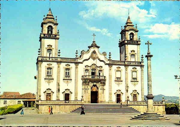N. 274/Pr. - Viseu-Igreja da Misericrdia (estilo barroco) - Edio "Portugal Turstico" - S/D - Dimenses: 14,8x10,3 cm. - (Circulado em 1967) - Col. HJCO