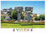 N. 34 - Viseu.  Monumento ao Fadista Hilrio Beira Alta PORTUGAL - Ed. GRAFIPOST  FILIAL - LOUL - Exclusivo PAPIRO Tels.: 232436892 / 232459596 - SD - Dim. 15x10,5 cm - Col. Ftima Bia (2010).
