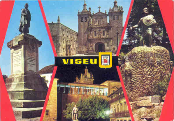 N 515 - VISEU. S Catedral - Edio Lifer, Porto - Dim. 14,9x10,5 cm - Circulado em 1973 - Col. A. Monge da Silva
