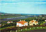 N 32 - ILHA TERCEIRA Aores. Vista parcial do aeroporto das Lajes - Ed. Ormonde - SD - Dim. 15x10,3 cm. - Col. M. Boia (1981).
