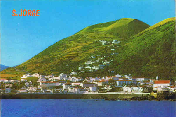 N.º 930 - VILA DAS VELAS - S.Jorge Açores - Ed. CÓMER, Trav. do Alecrim, 1 - TELF.328775 - LISBOA - PORTUGAL - SD - Dim. 14,9x10,4 cm. - Col. M. Bóia (1981)