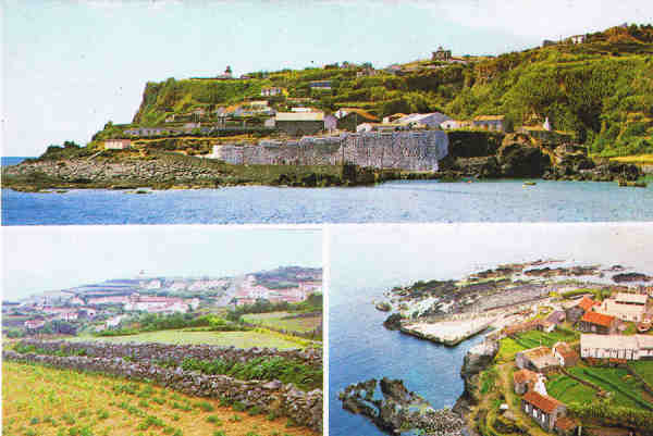 N.º 2267 - LAGES DAS FLORES  AÇORES - Ed. CÓMER, Trav. do Alecrim, 1 - TELF.328775 - LISBOA - PORTUGAL - SD - Dim. 14,9x10,4 cm. - Col. M. Bóia (1981)